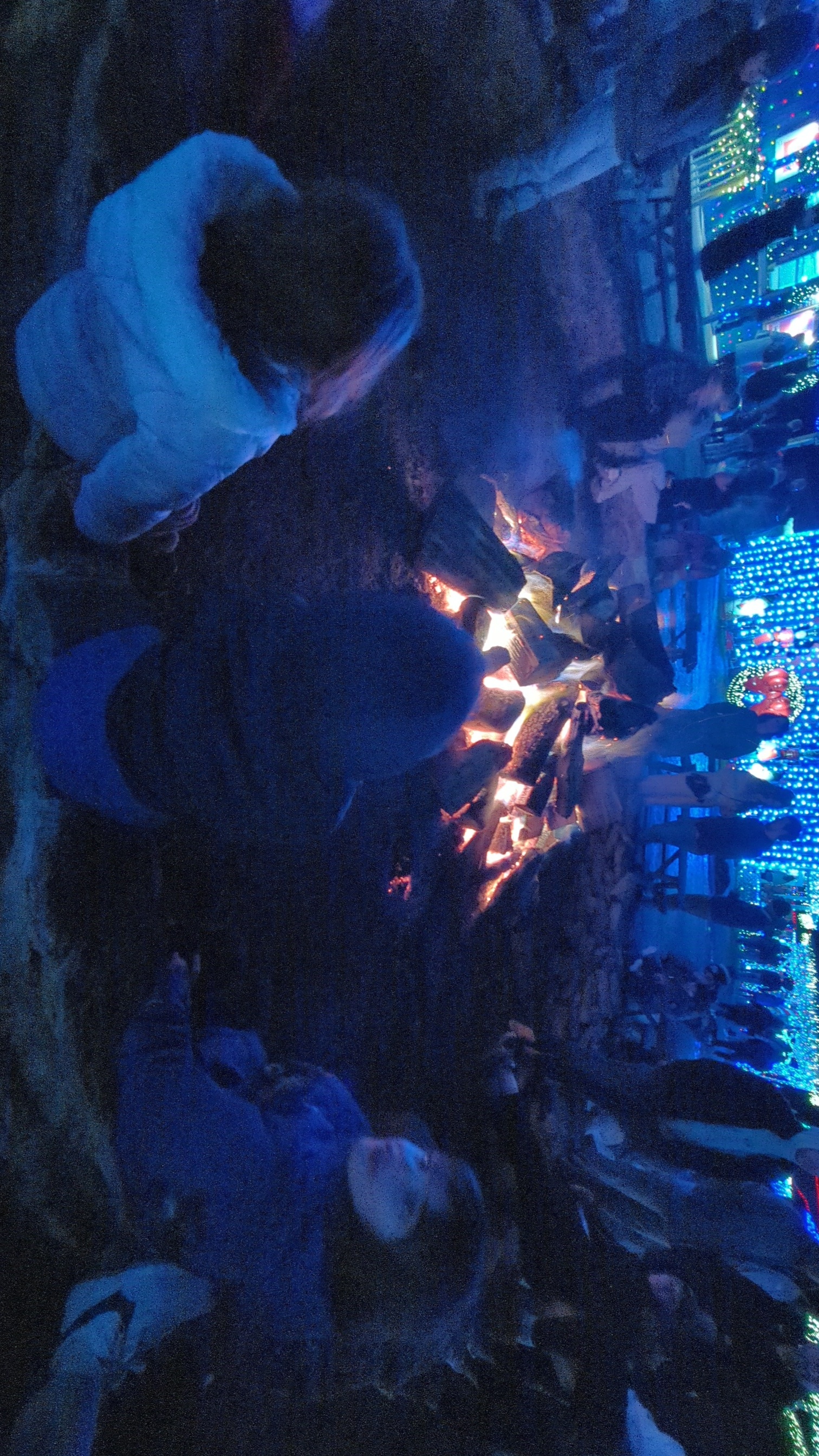 Christmas Ranch Scene